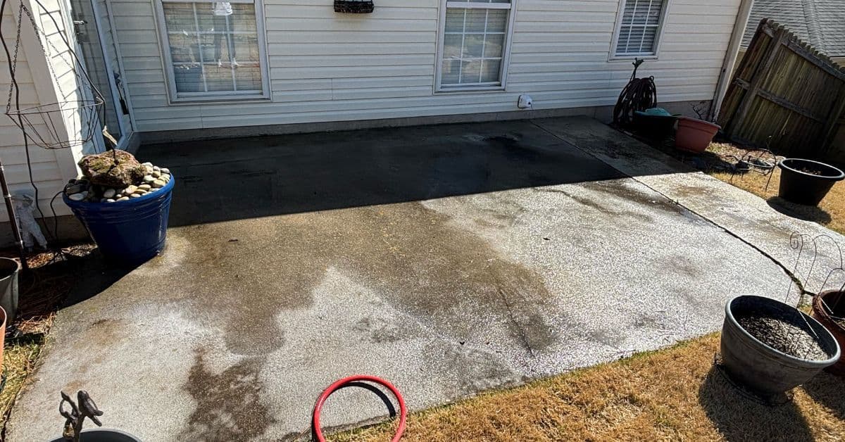 Blog post Top 9 Signs It’s Time To Pressure Wash Your Concrete Patio image