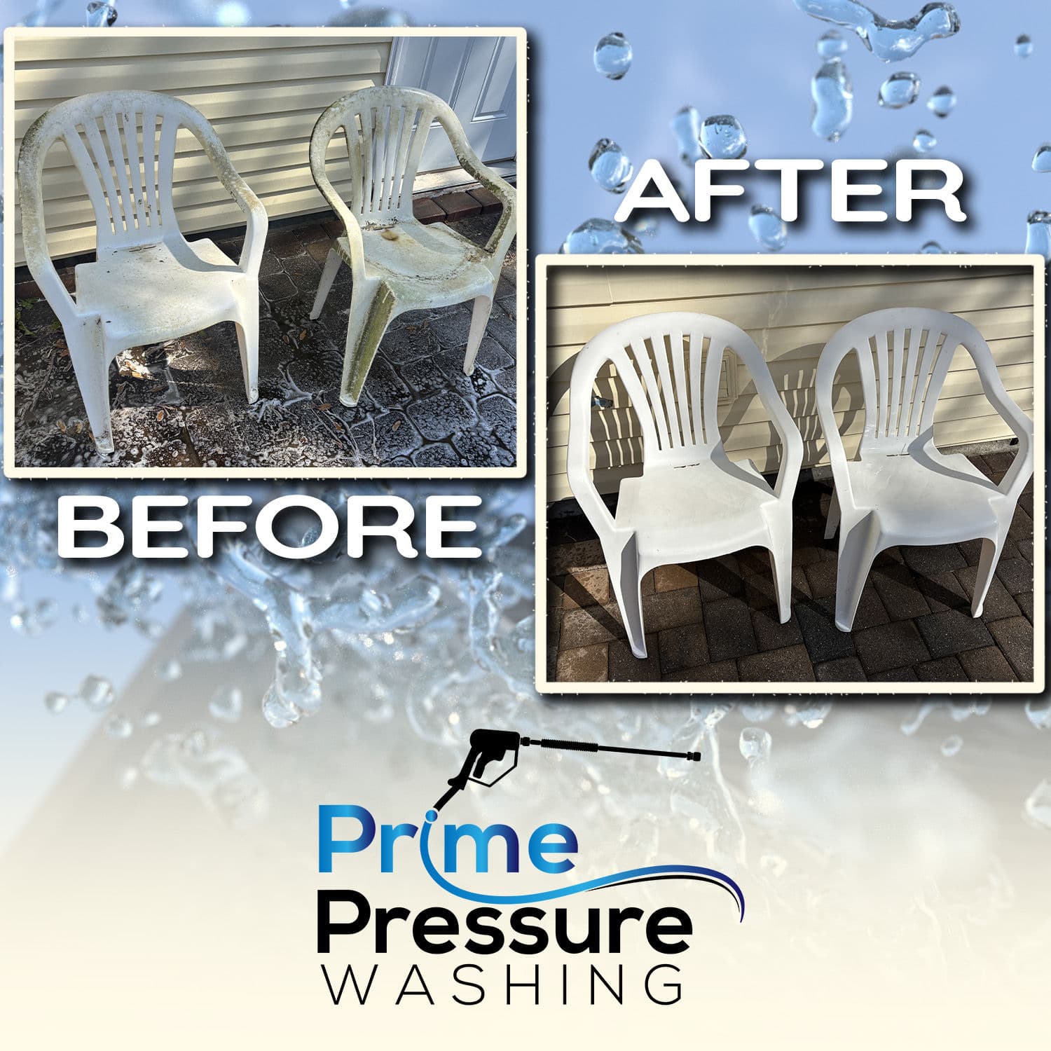 Pristine Chairs with Prime Pressure Washing image