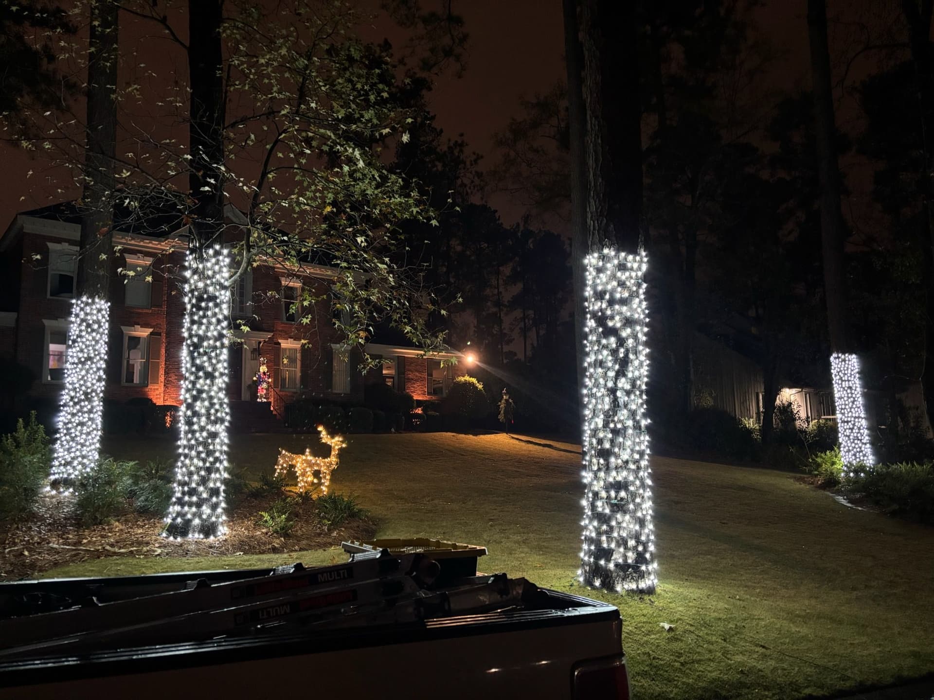 Festive Holiday Light Installation - Creating a Winter Wonderland image