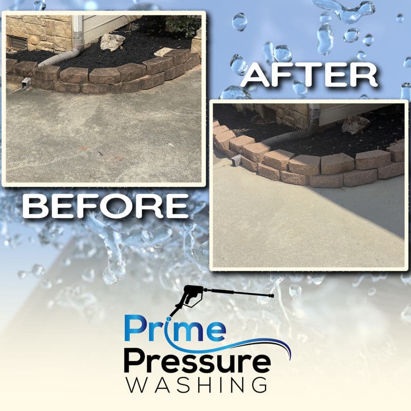 Concrete Transformation with Prime Pressure Washing image