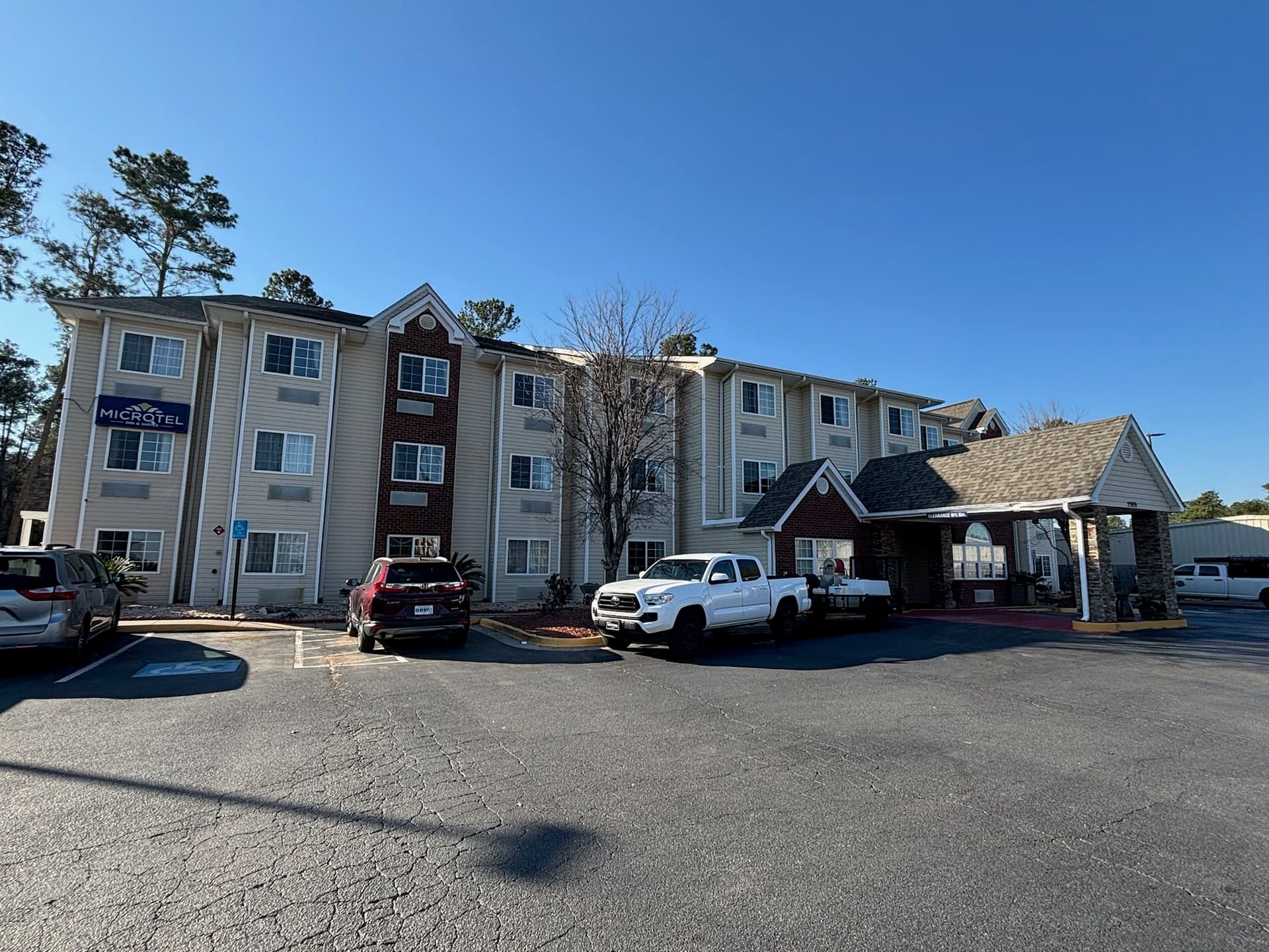 Microtel Hotel Pressure Washing image